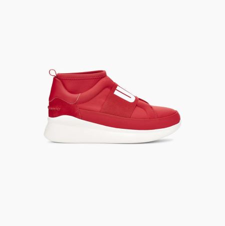 UGG Neutra Red Sneakers for Women (UHGO45162)